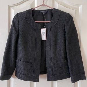 Banana republic crop black blazer